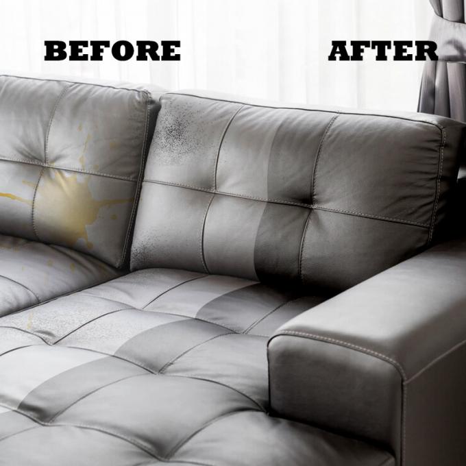 Kit de Cuidados de Sofá de Couro Suave Limpeza e Nutrição de Couro Premium Kit de Limpeza de Móveis de Couro Suave Cuidados Completos de Sofas, Cadeiras e Tapetes de Couro Suave 4