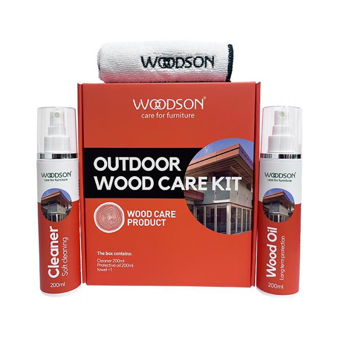 Eco-friendly Outdoor Wood Polish Cleaning Set Cleaner de poeira de superfície Spray Mobiliário de limpeza de madeira Óleo de solvente para limpeza de madeira 0