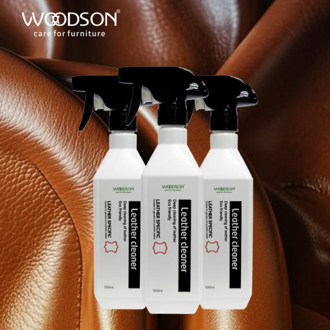 Limpeza para uso doméstico 500ml Limpeza de couro Sofá Limpeza de couro Sofá Limpeza de couro Spray PU Limpeza de sofá 4