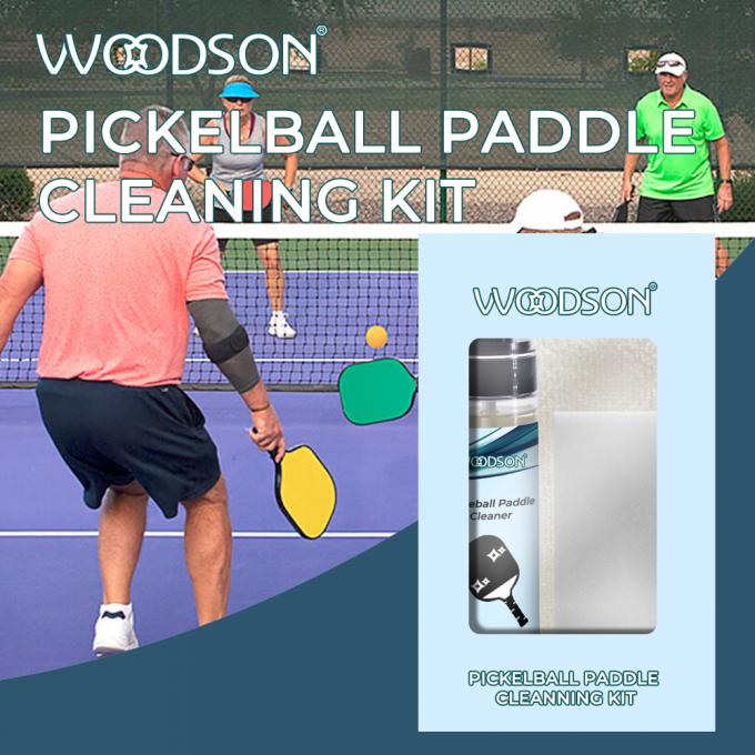 Limpeza de remas de pickleball profissional da WOODSON - Segura para superfícies de fibra de carbono 2