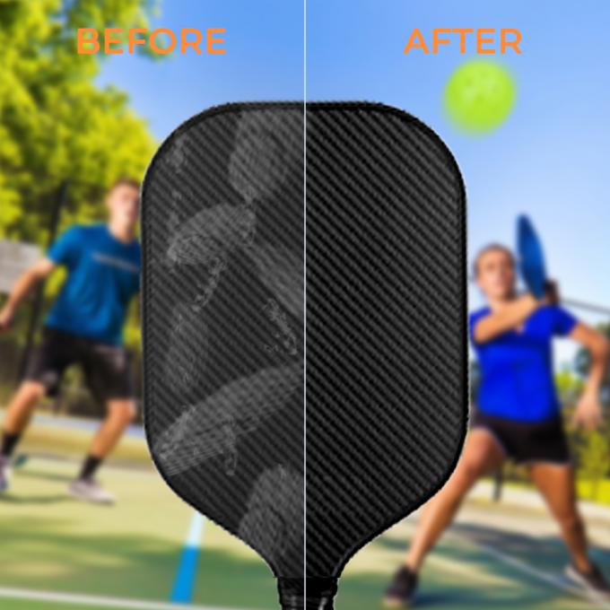 Limpeza de remas de pickleball profissional da WOODSON - Segura para superfícies de fibra de carbono 4