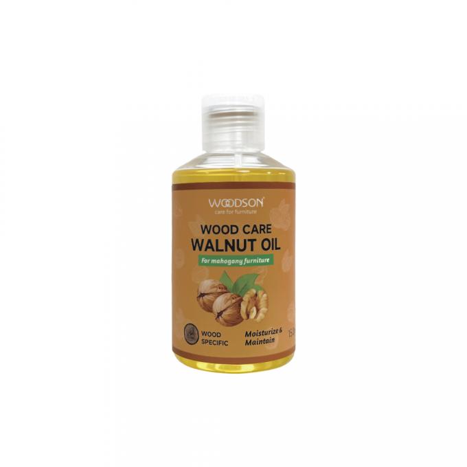Óleo de cuidados com móveis para madeira 150 ml Tratamento de Mahogany de nozes Óleo natural de cuidados com madeira Nutre hidratação profunda Manutenção 0