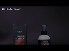 líquido de limpeza de couro